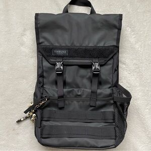Timbuk2 Rogue Black Backpack with Bag Charm